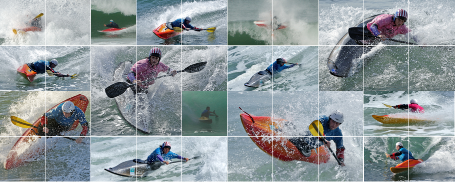 Canoe collage
