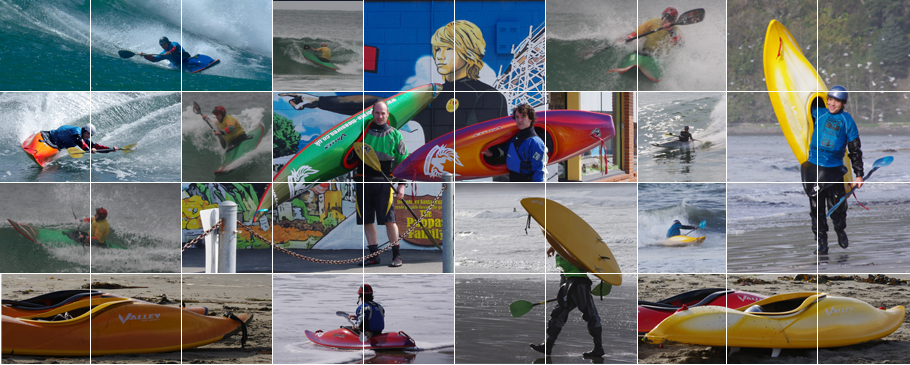 Canoe collage